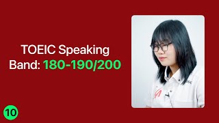 Bài thi mô phỏng TOEIC SPEAKING | Band :180-190/200 | MOCK TEST 10