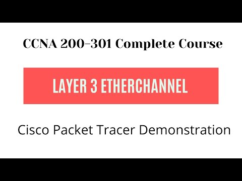 Layer 3 EtherChannel in Cisco Packet Tracer