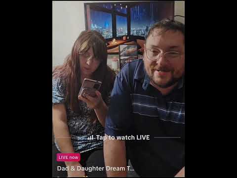 Dad and Daughter Dream Team Disturbing live