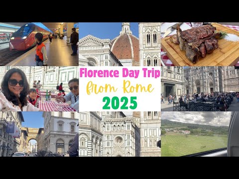 Florence Day Trip From Rome (Roma to Firenze) via Italo Train | Tuscany, Italy 🇮🇹