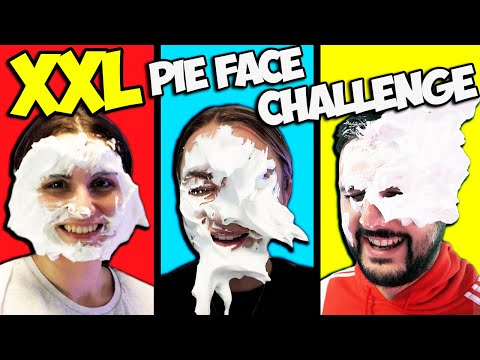 XXL PIE FACE CHALLENGE! Wähle nicht den falschen Teller! Extrem Witzige Challenge