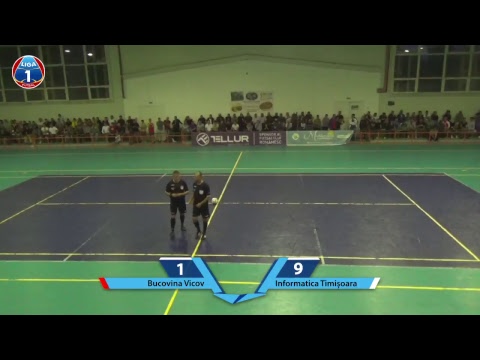 Futsal LIVE: Bucovina Vicov - Informatica Timisoara