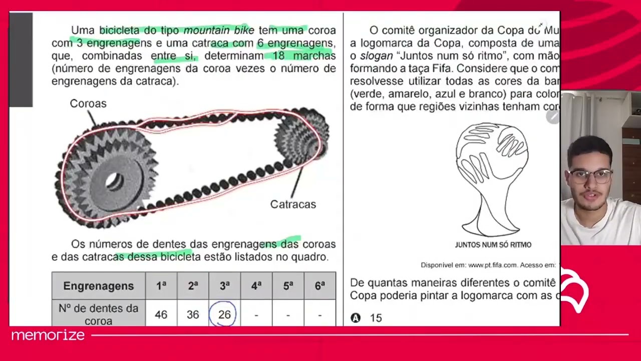 Resolução em Vídeo — Questão 159 ENEM 2017