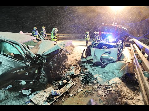 Polizei konnte Falschfahrer nicht stoppen - Tödlicher Unfall auf A8 bei Gruibingen