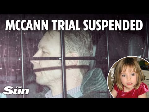 Trial of Madeleine McCann suspect Christian Brueckner SUSPENDED after 9 MINUTES