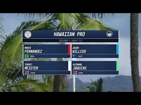 2017 Hawaiian Pro: Round One, Heat 12