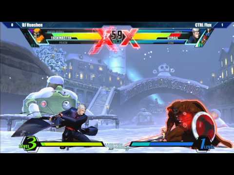 UMVC3 Top 8 DJ Huoshen vs CTRL Flux - Winter Brawl 8 Tournament