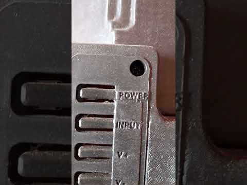 wisdom share tv  power button on back side of panel