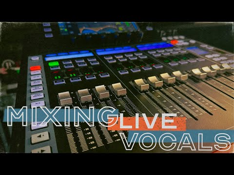 HOW TO MIX A LIVE ROCK BAND PART 3 // Vocals on the Behringer Wing COMPACT