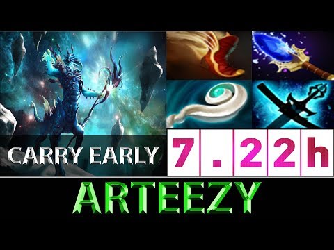 Arteezy [Leshrac] When You Carry Early NA Ranked ► Dota 2 7.22h