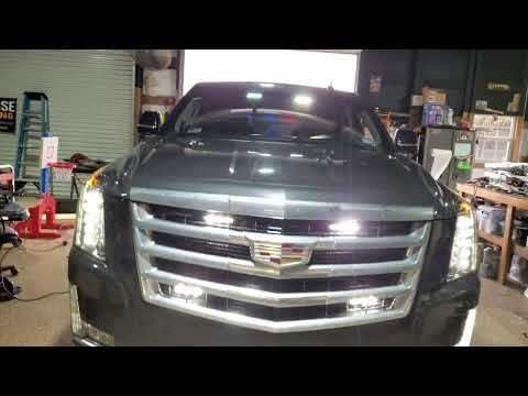 ILMODS - 2019 Cadillac Escalade with Feniex Industries Emergency Lights & Siren, Handheld Controller