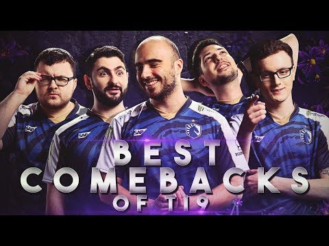 BEST COMEBACKS of TI9 THE INTERNATIONAL 2019 - Dota 2