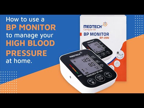 BP18 Medtech Automatic Digital Blood Pressure Monitor