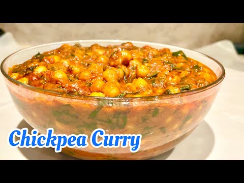 How to make CHICKPEA CURRY
