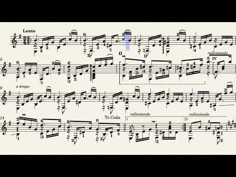 Retrato Brasileiro (Choro lento) - Baden Powell (guitar sheet music)