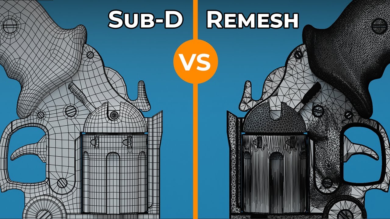 Why Pro 3D Artists Are Switching to the Remesh Workflow?