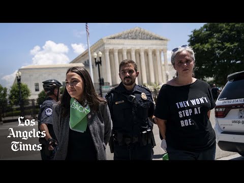 Members of congress arrested during abortion rally