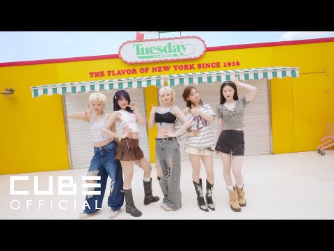 i-dle (아이들) 'Girlfriend' Choreography Video