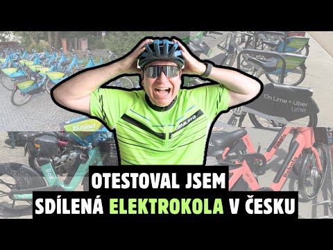 Kolik stojí a jak jezdí sdílená elektrokola v Česku? NextBike Rekola Bolt Lime
