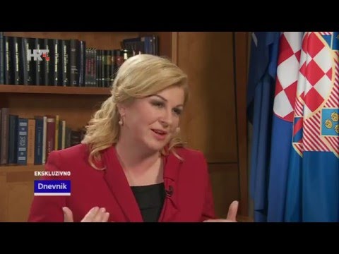 Intervju Predsjednice za HRT, 4. svibnja 2016.