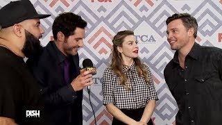 THINGS GET SPOOKY WITH THE CAST OF 'LUCIFER' AND 'THE EXORCIST' video