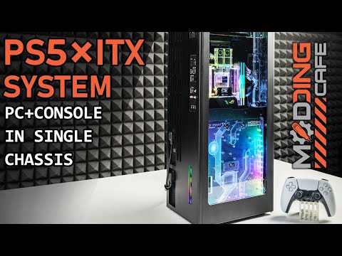 [PS5 Watercooled × ITX Gaming PC] Epic 2 in 1 System Build.