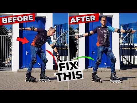 The Most Effective ROLLER SKATING Workout (MONOLINE)