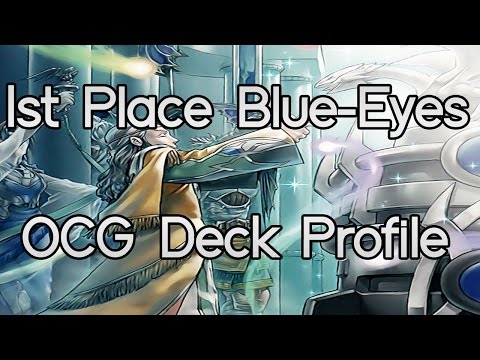 Yu-Gi-Oh 1st Place OCG Blue-Eyes Deck Profile! June 2016