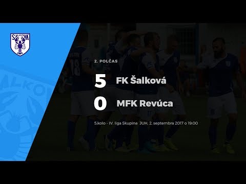 2.polčas, FK Šalková - MFK Revúca, 2.9.2017 o 19:00