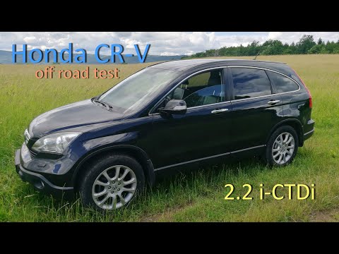 Honda CR-V 2.2 i-CTDi gen 3 OFF ROAD TEST
