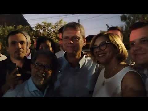 Governador de São Paulo, Tarcísio de Freitas é recebido por autoridades de Andradina (SP) e região