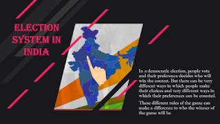 Election System in India(P-1) FPTP, PR, PR in Rajya Sabha Class 11 NCERT Election and Representation