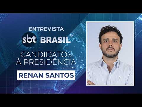 Renan fala ao SBT Brasil sobre propostas para a Presidência, em série de entrevistas | #SBTBrasil