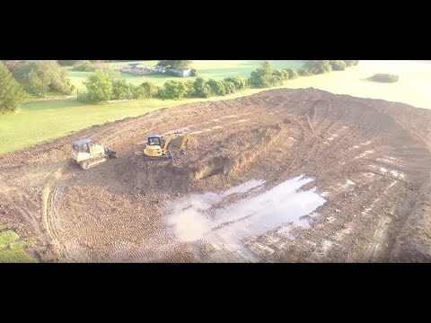 1/2 Acre pond dig. Part 1 of 3