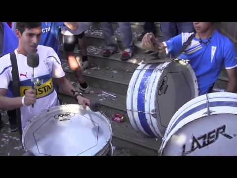 "BANDA "Voy a alentarte hasta la muerte" UC vs Cobreloa APERTURA 2013-14" Barra: Los Cruzados • Club: Universidad Católica