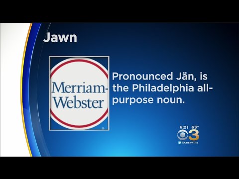 Merriam-Webster Adds 'Jawn' To The Dictionary