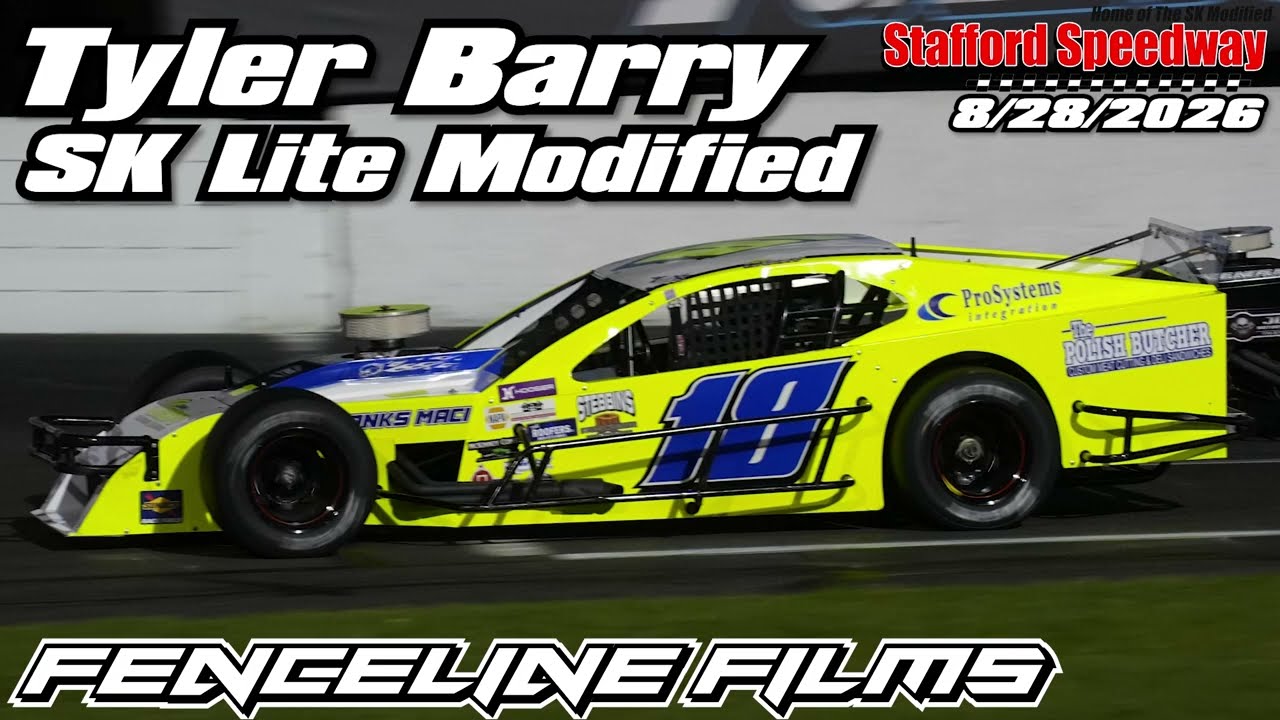 Tyler Barry SK Lite Modified Stafford Speedway
