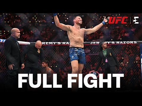 Kevin Holland vs Reinier de Ridder full fight