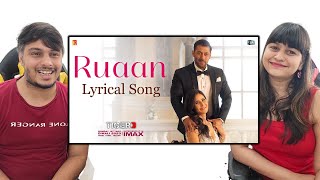 Ruaan Song | Lyrical | Tiger 3 | Salman Khan, Katrina Kaif | Pritam | Arijit Singh | Irshad Kamil