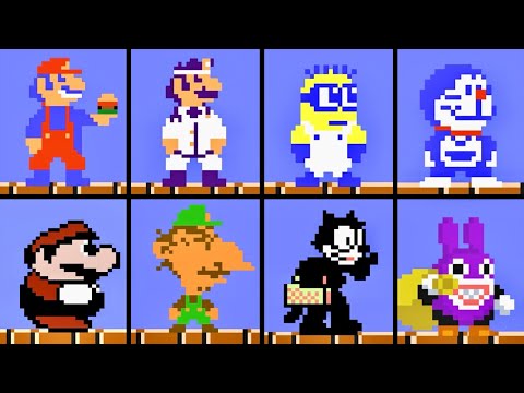 Super Mario Bros. Remastered Custom Characters Showcase - Which is Best? Vol. 3