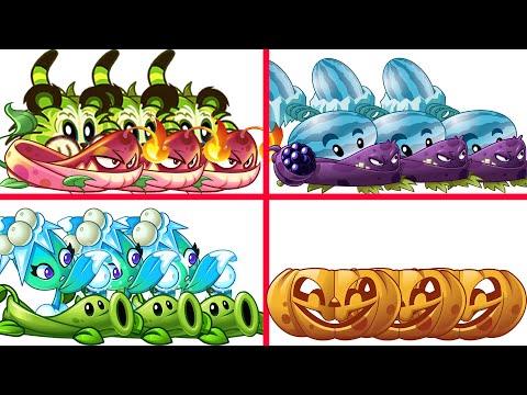 PvZ 2 4 Super Team Plants Vs Team Zombies Part 104