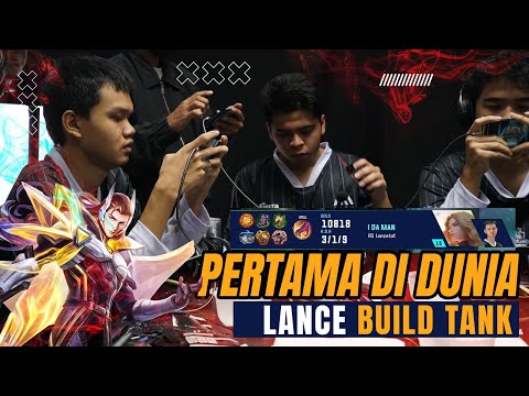 NEW META UNLOCKED! THE FIRST TIME LANCELOT BUILD TANK! I DA MAN ON FIRE🔥