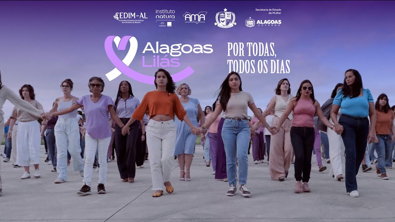 Alagoas Lilás: Por todas, todos os dias.
