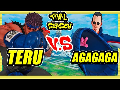 SFV CE 🔥 Teru (Kage) vs Agagaga (F.A.N.G) 🔥 Ranked Set 🔥 Street Fighter 5