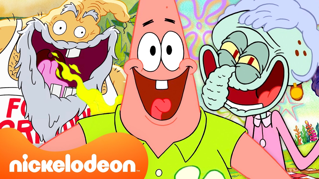 Patrick Star Show | 60 menit adegan kocak kakek-nenek di The Patrick Star Show! | Nickelodeon Bahasa
