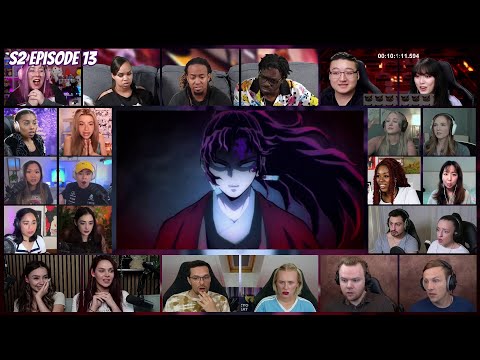 Demon Slayer: Kimetsu no Yaiba Season 2 Episode 13/6 Reaction Mashup | 鬼滅の刃