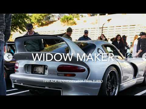 1999 Dodge Viper ACR Hennessey 650R Twin Turbo Driving