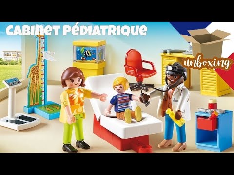 Unboxing cabinet pédiatrique