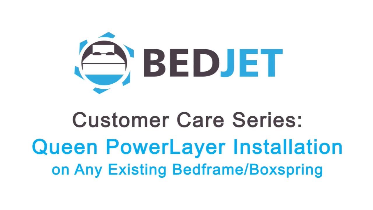 Installing a PowerLayer on an existing bedframe