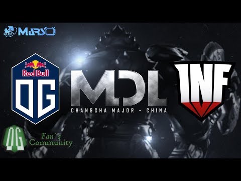 OG vs InF - Game 2 - MDL Changsha Major - Group Stage